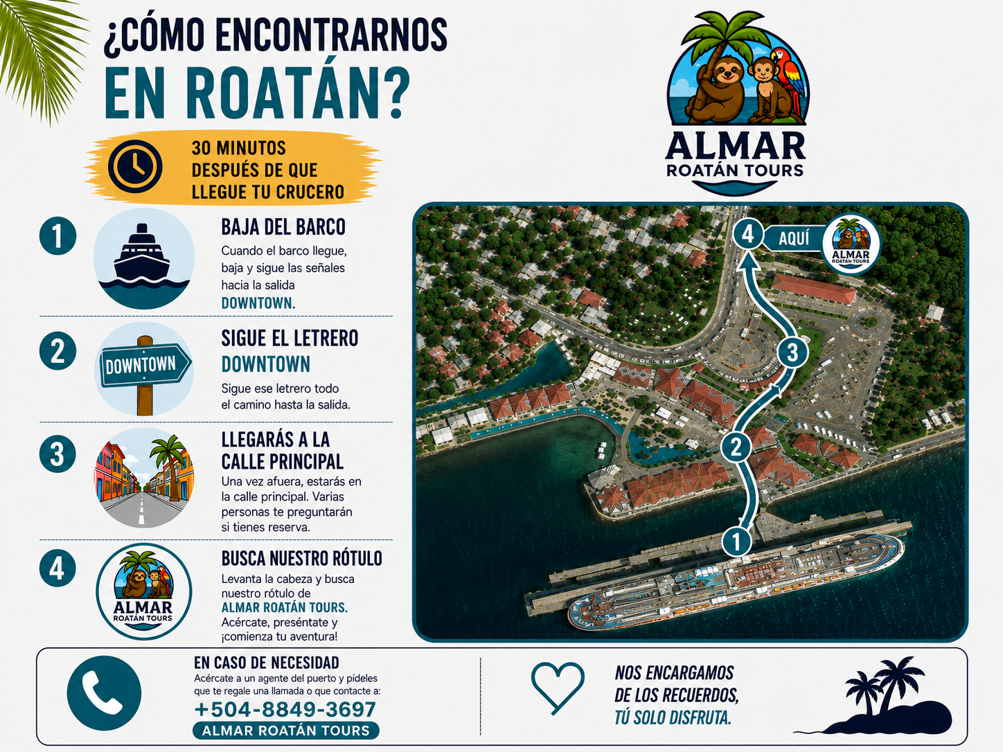 Mapa de encuentro en Town Center
